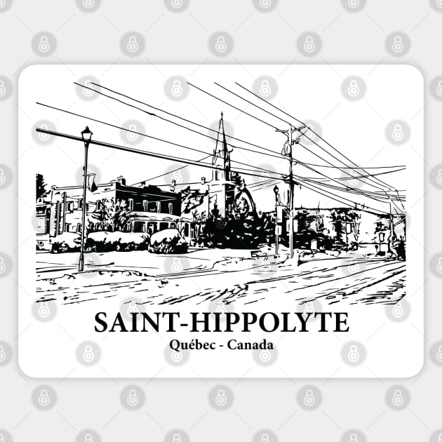 Saint-Hippolyte - Québec Magnet by Lakeric